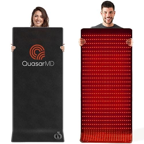 2025 New Release Infrared Red Light Therapy Mat- 1440 pcs Professional SMD LED Chips - 660nm & 850nm Wavelengths, Pain Relief, Enhances Recovery, Whole Body Care, Sleep Improvement & Energy Boost - Image 1