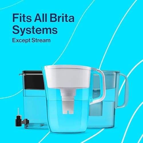Brita Metro Water Filter Pitcher with SmartLight Change Indicator, BPA-Free, Replaces 1,800 Plastic Water Bottles a Year, Lasts Two Months, Includes 1 Filter, Small - 6-Cup Capacity, White - Standard - White thumbnail 11