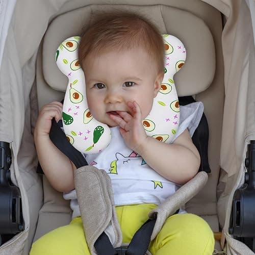 Infant Pillow for Car Seat Pushchair thumbnail 6