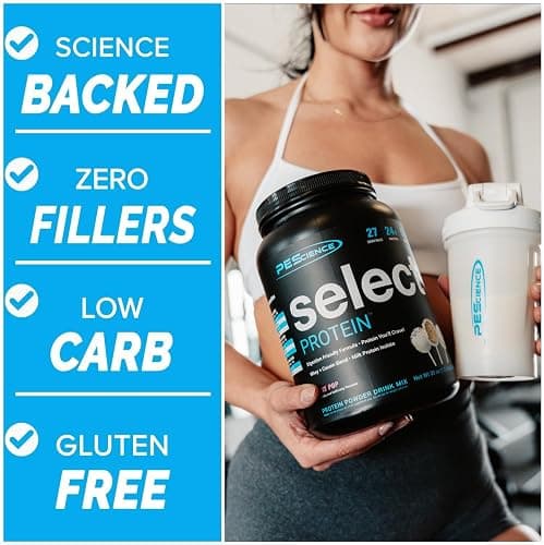 PEScience Select Protein Powder, Chocolate Truffle, 27 Servings | Whey and Casein Blend, Gluten Free, Lean Protein Powder, Low Calorie, Low Carb, Keto Friendly thumbnail 6