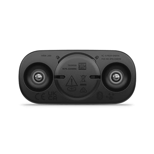Garmin HRM 200 Heart Rate Monitor, Accurate Heart Rate and HRV Data, Comfortable Machine Washable Strap, XS-S thumbnail 4
