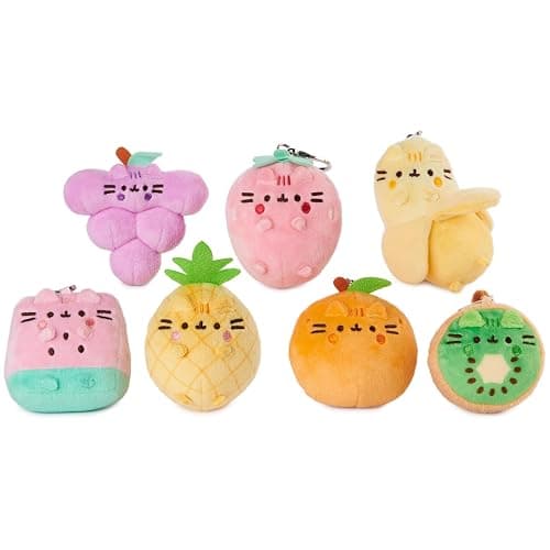 GUND Pusheen Fruit Surprise Plush Series #21 Mystery Unboxing, Multicolor, 3” (UNbox 1 of 8 Mystery Styles) - Image 1