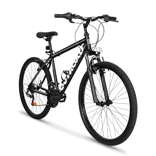 Betterland 26 Inch Mountain Bike with Adjustable Ergonomic Seat, 7/21 Speed Adult Bike with Dual V Brakes, Outdoor Cycling Bike with High Carbon Steel Frame and Front Suspension - Image 1