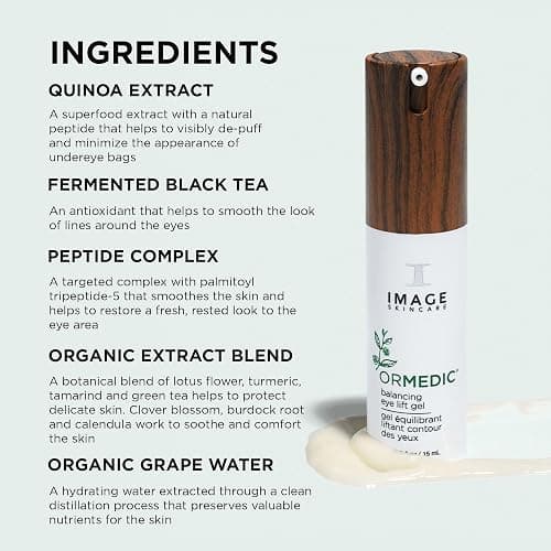 IMAGE Skincare, ORMEDIC Balancing Eye Lift Gel, Hydrates, Soothes, Improves Fine Lines, and Reduces Puffiness, For a Well-Rested Look, 0.5 fl oz thumbnail 5