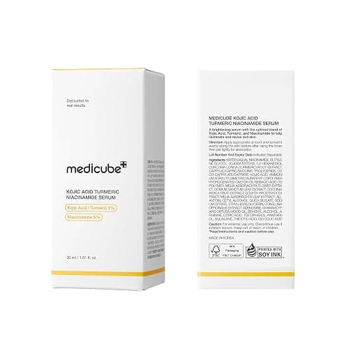 medicube Kojisäure Kurkuma Klärendes Kapsel-Serum Gesicht | Beruhigendes Serum mit Niacinamid & Glow-Kapseln, Feuchtigkeit und Hautbarrierepflege, Koreanische Hautpflege, 30ml thumbnail 8