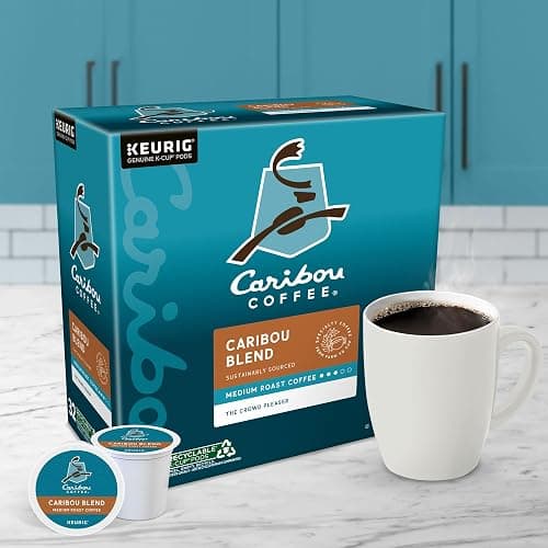 Caribou Coffee Caribou Blend, Keurig Single-Serve K-Cup Pods, Medium Roast Coffee, 32 Count(Pack of 1) thumbnail 10