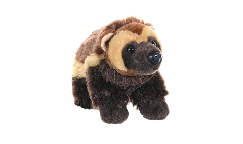 Wild Republic Wolverine Plush, Stuffed Animal, Plush Toy, Gifts for Kids, Cuddlekins 12 Inches, Multicolor - Image 1