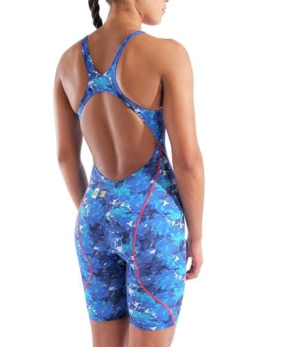 Arena Powerskin ST Next Einteiliger Badeanzug für Damen, FINA-zugelassener Wettkampfanzug, Schwimmanzug für Damen aus Recyceltem Material, Gefütterter Einteiler für Damen mit Verstärkten Trägern thumbnail 5