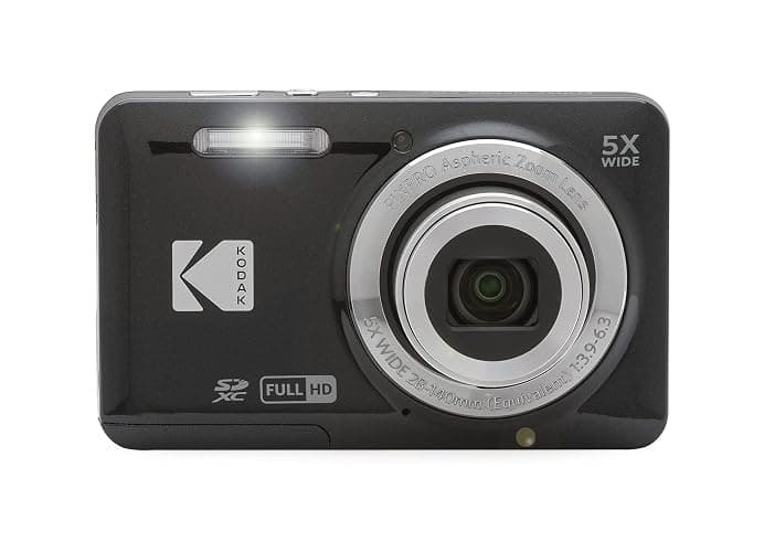 Kodak PIXPRO FZ55 Digital Camera (Black) + 32GB Memory Card + Point and Shoot Camera Case + Extendable Monopod + Lens Cleaning Pen + LCD Screen Protectors + Table Top Tripod â€“ Ultimate Bundle thumbnail 4