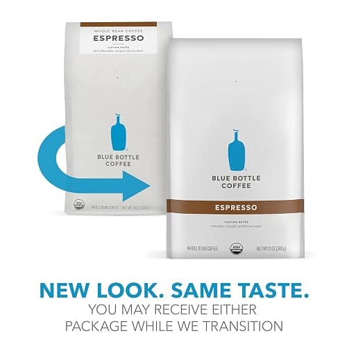 Blue Bottle Whole Bean Organic Coffee, Espresso, Dark Roast, 12 Ounce bag (Pack of 1) thumbnail 2