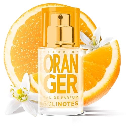 SOLINOTES Orange Blossom Perfume for Women - Eau De Parfum | Delicate Floral and Soothing Scent - Made in France - Vegan - 0.5 fl.oz - Orange Blossom