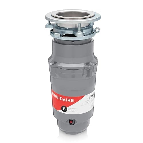 Frigidaire 1/2 HP Direct Wire Garbage Disposal for Kitchen Sinks | FF05DISPD1, Gray - Image 1