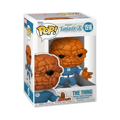 Funko Pop! Marvel: The Fantastic Four: First Steps - The Thing - Fantastic Four (2025) - Collectable Vinyl Figure - Gift Idea - Official Merchandise - Toys for Kids & Adults - Movies Fans - Image 1