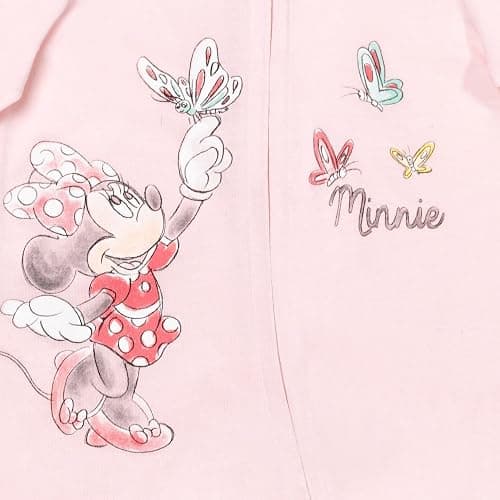 Disney Baby Girls 2 Pack Zip Up Sleep N' Plays Newborn to Infant Sizes (Newborn - 24 Months) thumbnail 6
