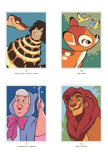 Coloriages mystères Disney - Portraits (trompe l'oeil) thumbnail 5