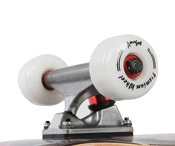 Amrgot Beginner Skateboards 31" x 8" Complete Skateboards for Kids Boys Girls Adults 7 Ply Maple Wood Double Kick Deck Recessed Standard Tri Skateboards thumbnail 6
