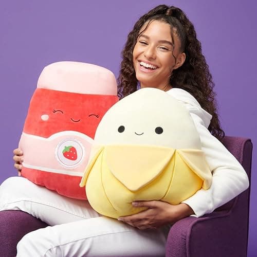 Squishmallows 14-Inch Junie Yellow Banana - Large Ultrasoft Official Kelly Toy Plush thumbnail 2