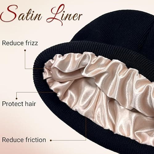 NPQQUAN Unisex Beanie Hats for Men Women Winter Knit Beanies thumbnail 2