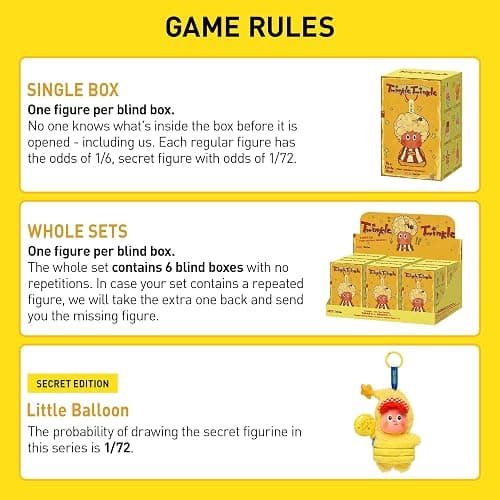 POP MART Twinkle Twinkle Be a Little Star Series - Plush Pendant Blind Box, Random Design Action Figures Collectible Toys Home Decorations, Holiday Birthday Gifts for Girls and Boys, Single Box thumbnail 4