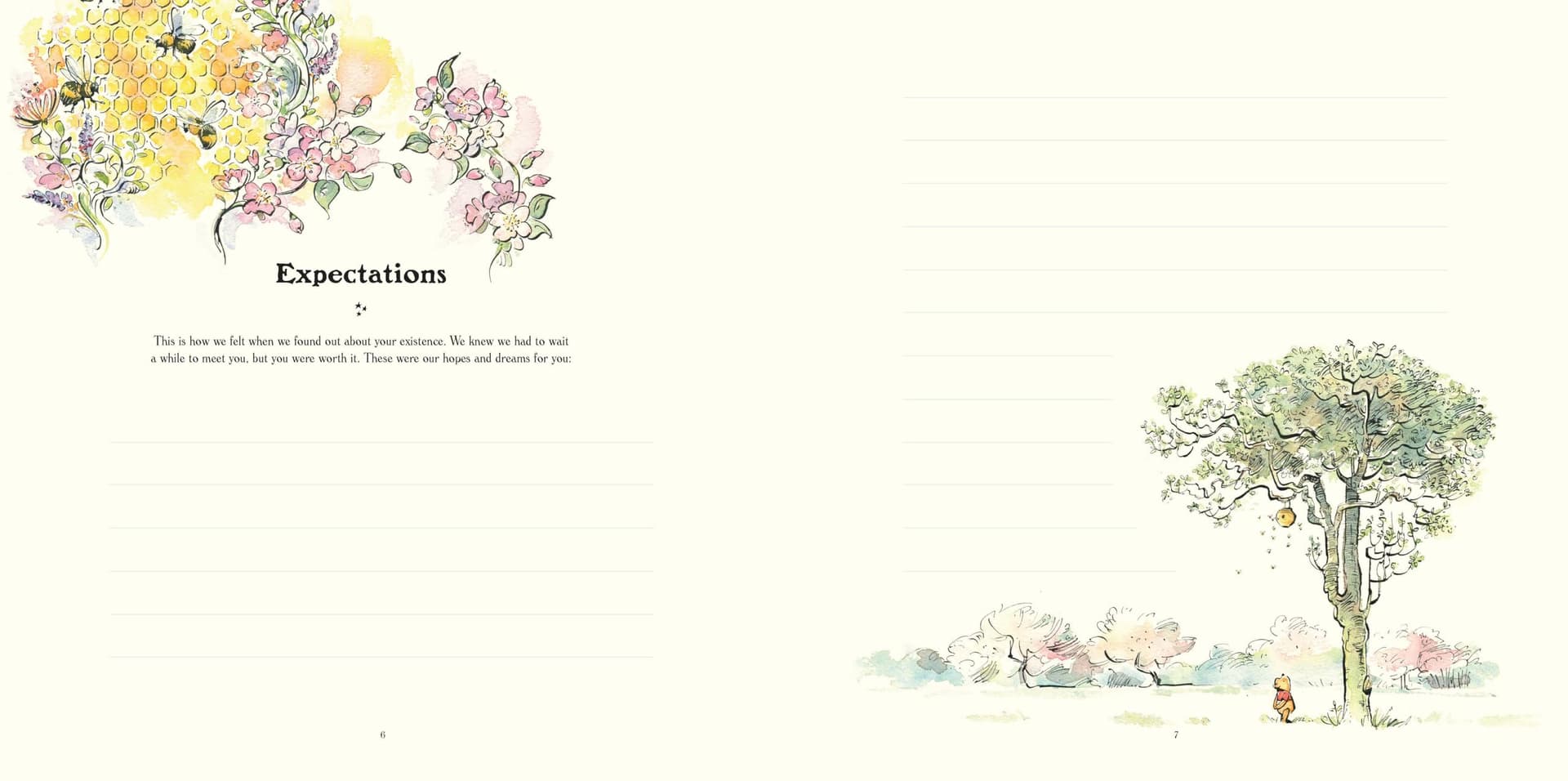 Winnie-the-Pooh’s Baby Record Book thumbnail 3
