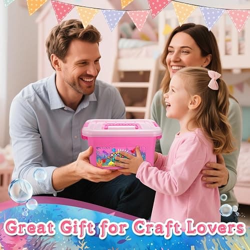 MDINGTD Magic Water Elf Toy Kit: DIY Squishy Toys Art Crafts Kits with 12 Gels and 12 Molds, Make Your Own Creative Toys Party Favors Christmas Birthday Gifts for Girls Ages 4-12 thumbnail 7