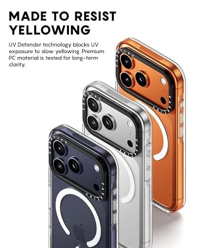 CASETiFY for iPhone 17 Case - Impact Clear Compatible with MagSafe | Not Yellowing | 6.6 ft. 3X Military Grade Drop Protection | Sea Shore | Clear thumbnail 3
