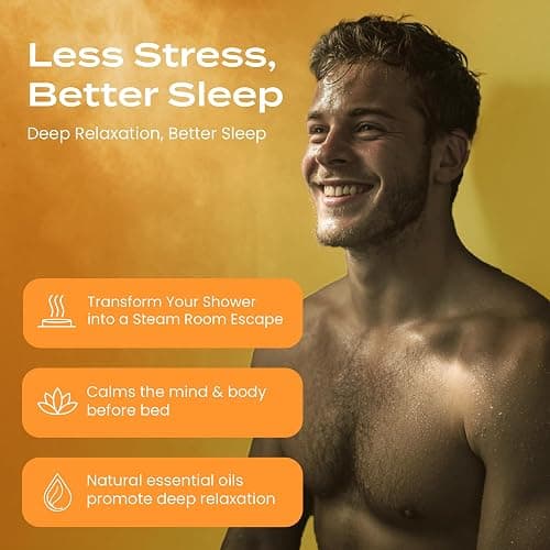 Body Restore Shower Steamers Aromatherapy 15 Pack – Easter Basket Stuffers, Easter & Birthday Gifts for Women, Men, Girls & Boys,Stress Relief, Relaxation, Self Care – Citrus thumbnail 7