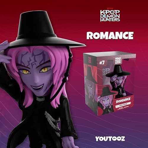 Youtooz Kpop Demon Hunters Romance 4.8" Vinyl Figure, Collectible Romance Figure from Kpop Demon Hunters Vinyl Collection thumbnail 2