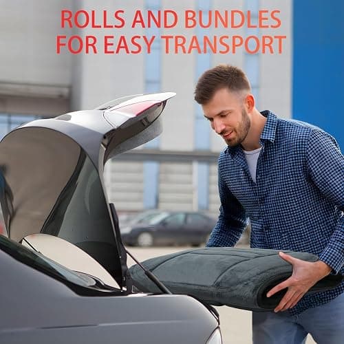 CuPiLo Heated Massage Mat for Bed, Back Massager with Heat & Vibration | Ultra-Soft Plush Massage Pad with 10 Motors, Body Massager for Couch, Recliner, Home, Birthday Gifts for Women Men Mom Dad thumbnail 5