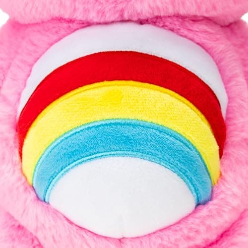 Care Bears 14" Cheer Bear Plushie - Medium Size - Pink Plushie for Ages 4+ – Perfect Stuffed Animal Holiday, Birthday Gift, Super Soft and Cuddly – Good For Girls and Boys, Employees, Collectors thumbnail 4