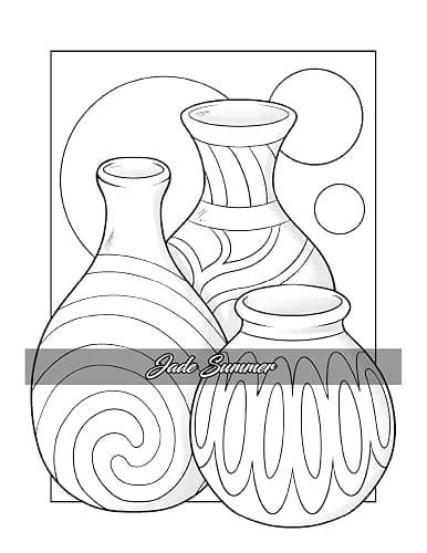 Minimalist Art: Adult Coloring Book for Women and Teens with Easy Boho Designs for Stress Relief and Relaxation (Easy Coloring Books) thumbnail 6