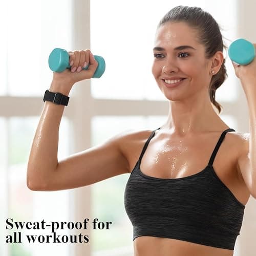 4 Pack Braided Stretchy Band Compatible with Apple Watch Bands Women Men | 40/41/38/42/44/45/46/49mm Breathable Nylon Elastic Daily Use Straps for iWatch Series 11/10 9 8 7 6 5 4 3 SE/Ultra 2 thumbnail 7