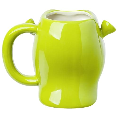 Silver Buffalo Shrek 3D Sculpted Ceramic Mug, 20 Ounces thumbnail 4