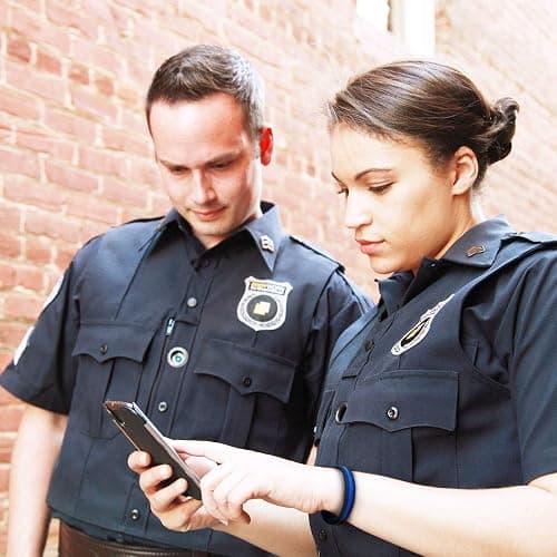 Reminderband Thin Blue Line Bracelet – Silicone Rubber Wristband for Men & Women Blue Silicone Bracelet for Police Graduation Gifts, Retirement, Events, Awareness thumbnail 3