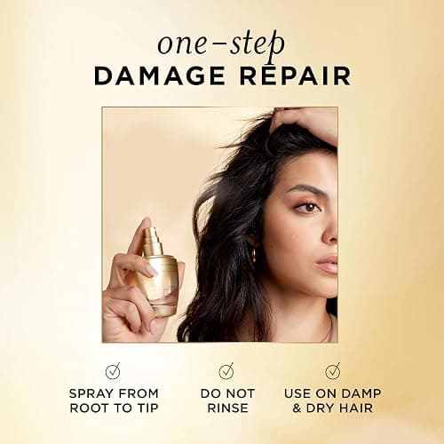 Pantene Pro-Vitamin Essence, Daily Repair Mist, Weightless Leave-On Treatment Strengthens & Rebuilds Damaged Hair, Reduces Breakage, 2.5 Fl Oz thumbnail 6