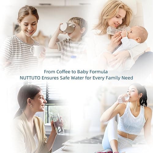 Water Filter Replacement by NUTTUTO Compatible with Brita Water Dispensers and Pitchers, Fits Classic 35557, OB03, Mavea 107007, 35557, Pack of 6 thumbnail 8