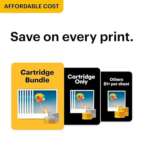 KODAK Dock Plus 4PASS Instant Photo Printer, 4x6 inches, 90 Sheets Bundle thumbnail 2