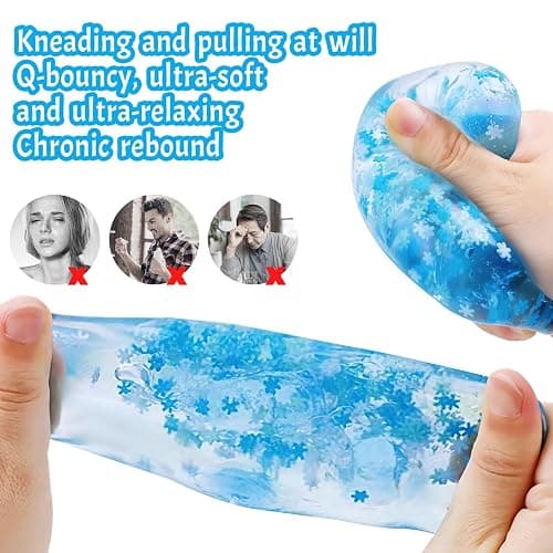 Stress Balls for Adults, Stress Cube Fidget Toys, Enhanced Grip Strength Squeeze Toys, Square Shape Stress Cube Stress Relief Toys thumbnail 4