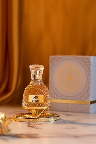 NUSUK Falak Eau De Parfum 100ml Unisex Long Lasting Perfume Caramel, Vanilla & Praline Fragrance Warm Gourmand Scent Elegant Spray Glass Bottle thumbnail 2