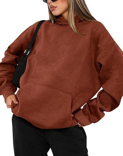 TICTICMIMI Women's Hoodies Sweatshirts Cute Long Sleeve Tops Loose Fleece Pullover Shirts with Pocket thumbnail 2
