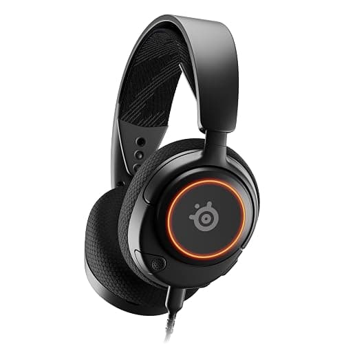 SteelSeries New Arctis Nova 3 Multi-Platform Gaming Headset - Signature Arctis Sound - ClearCast Gen 2 Mic - PC, PS5/PS4, Xbox Series X|S, Switch, Mobile,Black - Image 1