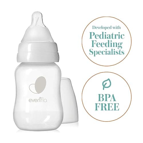 Evenflo Feeding Premium Proflo Venting Balance Plus Standard Neck Baby, Newborn and Infant Bottles - Developed by Pediatric Feeding Specialists - 4 Ounce (Pack of 6) thumbnail 5
