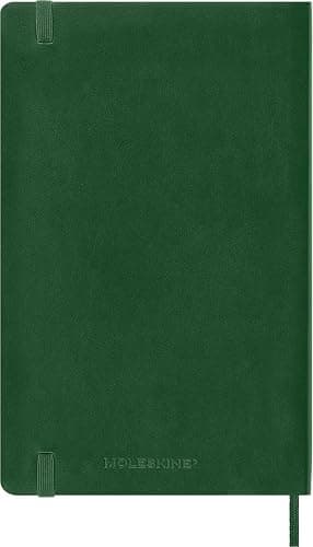 Moleskine Classic Notebook, Soft Cover, Large (5" x 8.25") Ruled/Lined, Myrtle Green, 192 Pages thumbnail 4