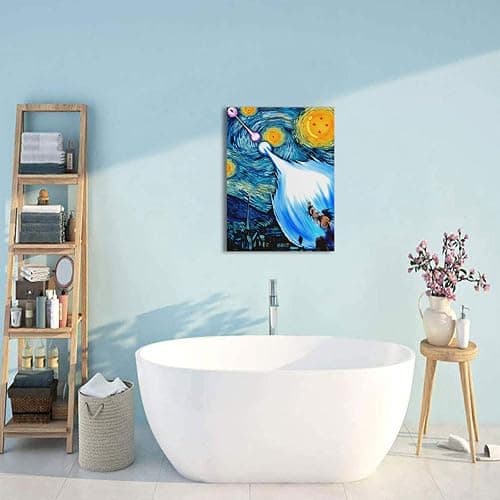 Print Art, 16" x 24" Decor Art, Stretched and Ready to Hang thumbnail 4