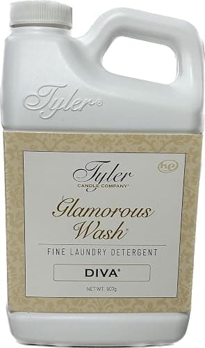 Tyler Glam Wash Laundry Detergent, Diva 907g, Liquid, 32 FL Oz (0.95L) HE Safe - Image 1