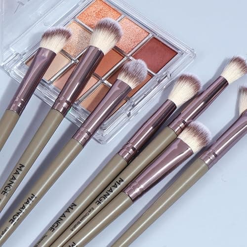 MAANGE Makeup Brushes 51 Pcs Makeup Kit, Multi-functional Makeup Tool Set with Makeup Brush Foundation Brush Make up Brushes Set With Bag (Champagne) thumbnail 4