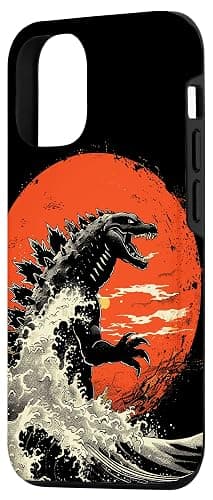 iPhone 12/12 Pro Kaiju Monster Movie I Japanese Kaiju Case thumbnail 2