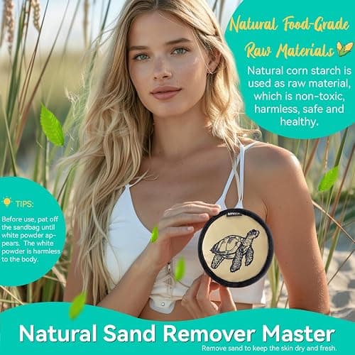 Beach Sand Remover Sand Eraser Wipe Mitt Family Kids Women 2024 Summer Vacation Essentials European Mexico Costa Rica Bahamas Trip Must Haves Hawaii Honeymoon Accessories Alaska Cruise Ship Gear 1Pcs thumbnail 4