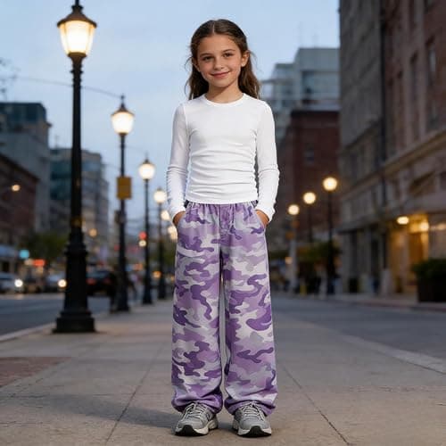 Voxikodex Girls Clothes 2 Piece Long Sleeve Shirt Tops Casual Pants Fall Winter Outfits for Teen Tween Girls 7-14 Years thumbnail 5