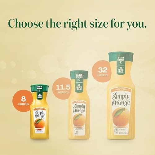 Simply Orange Juice Multipack, 8 FZ thumbnail 5